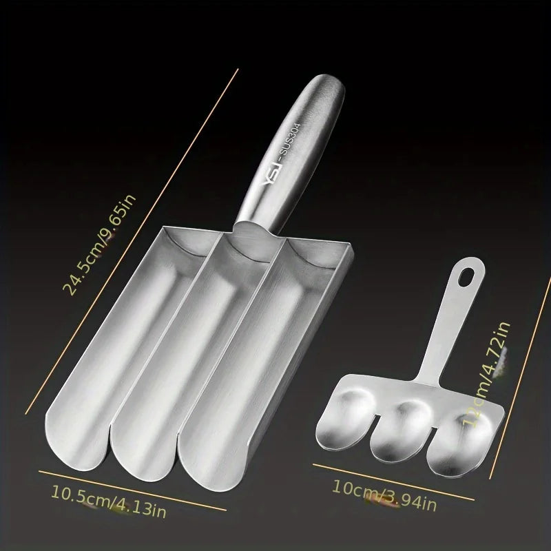 "EasyRoll Meatball Maker – Non-Stick Manual Spoon Set for Perfect Meatballs"