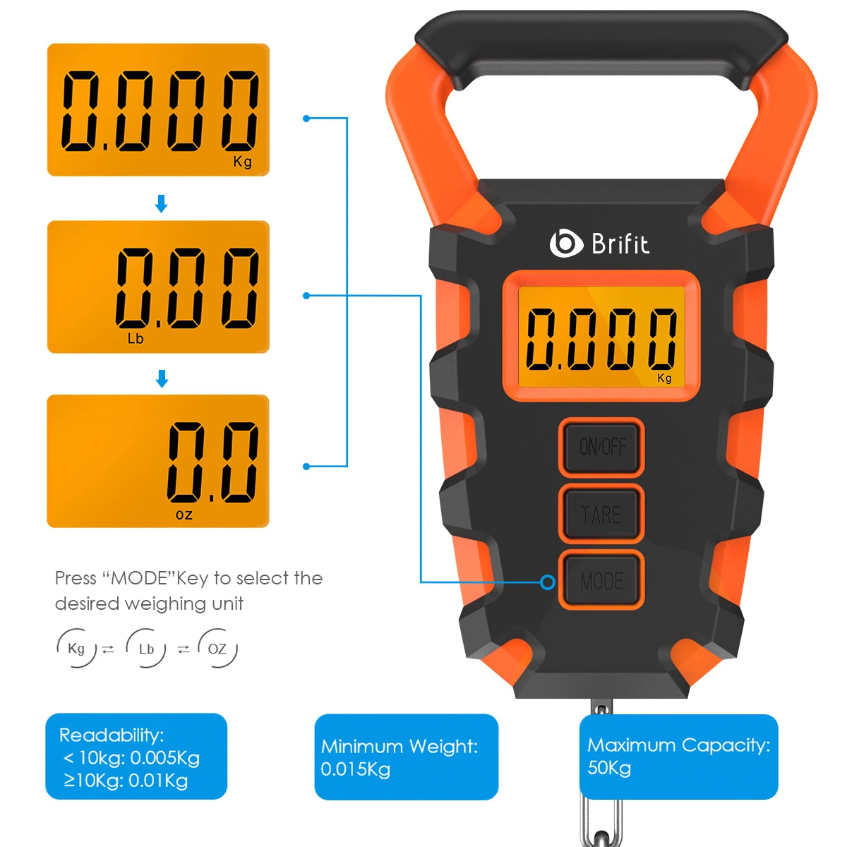 WeighMax 50 – Digital Fishing & Travel Scale