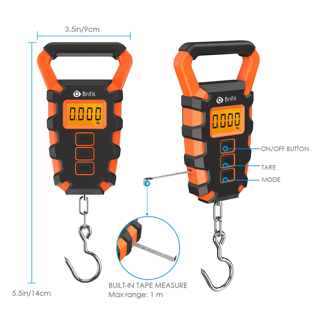 WeighMax 50 – Digital Fishing & Travel Scale