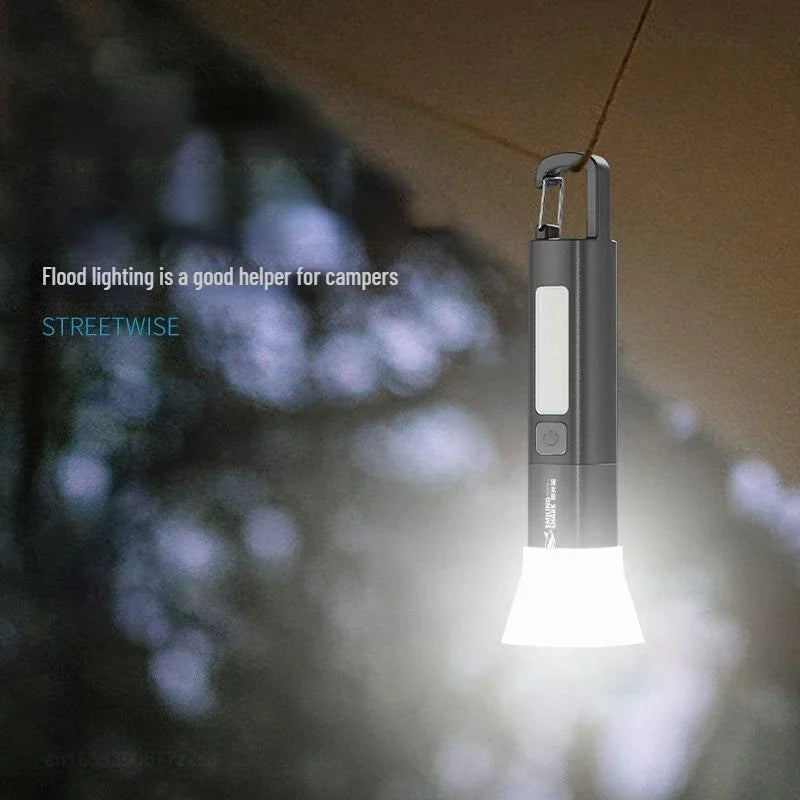 Xiaomi SMILING SHARK Outdoor Flashlight – Portable, Powerful, and Focus Adjustable