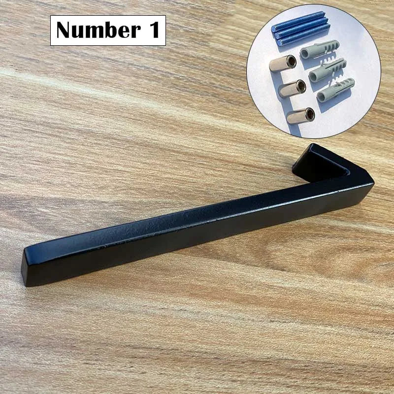 "Modern 125mm Black Metal Floating Address Numbers and Letters – Stylish Outdoor Sign for Home and Mailbox"