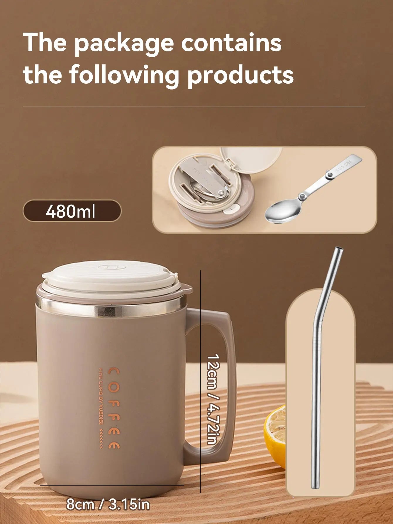 Double-Layer Coffee Cup