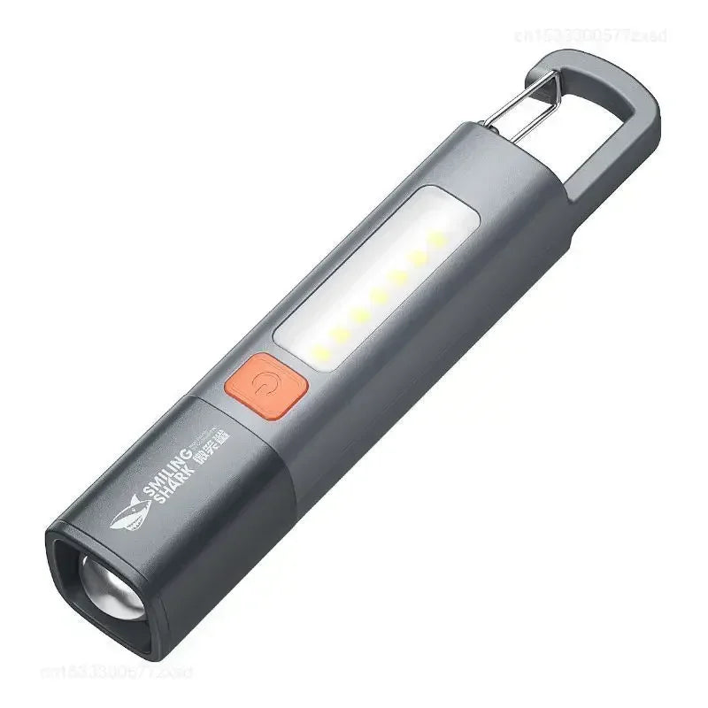 Xiaomi SMILING SHARK Outdoor Flashlight – Portable, Powerful, and Focus Adjustable