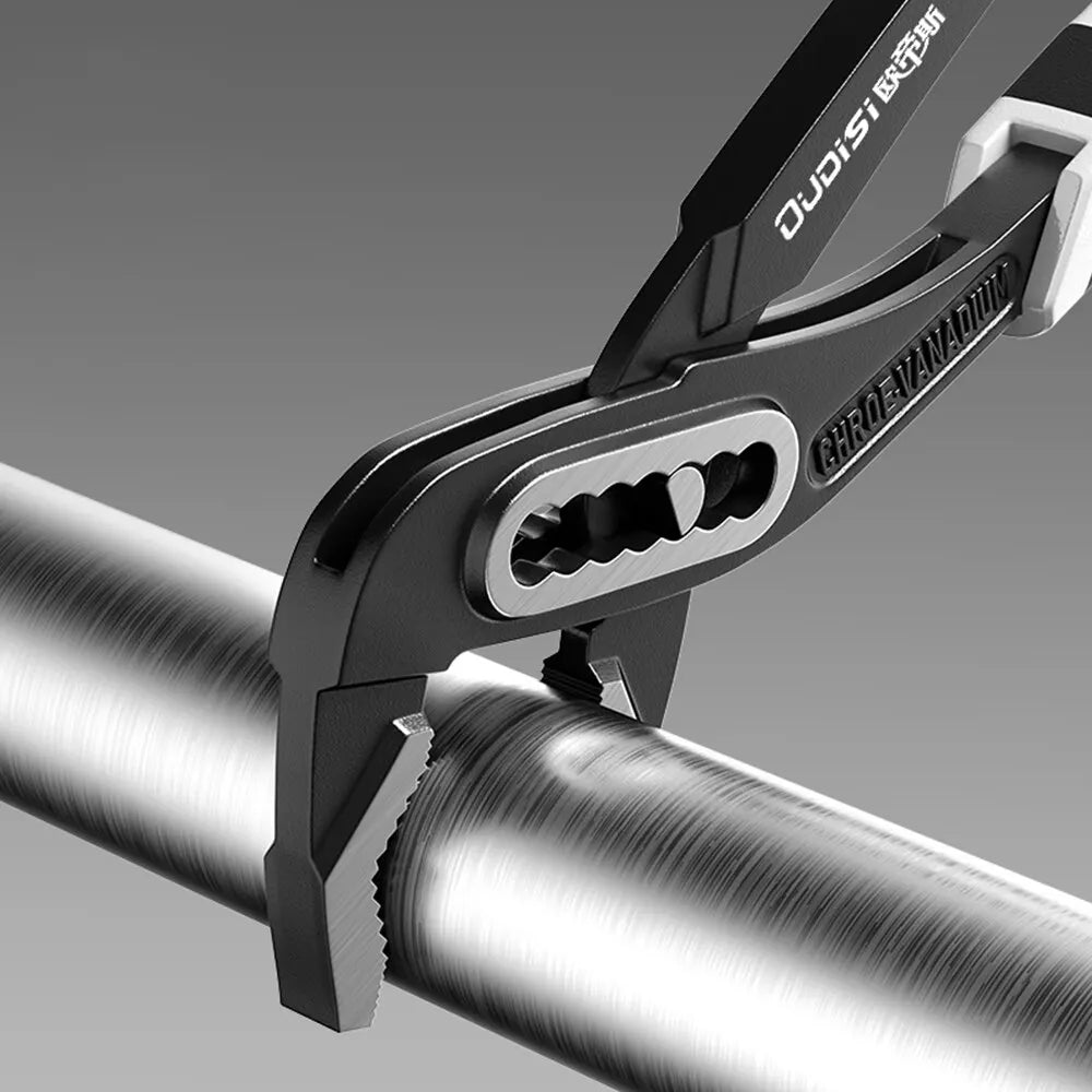 Heavy-Duty Adjustable Pipe Wrench and Pliers Set for Plumbing and Home Repairs