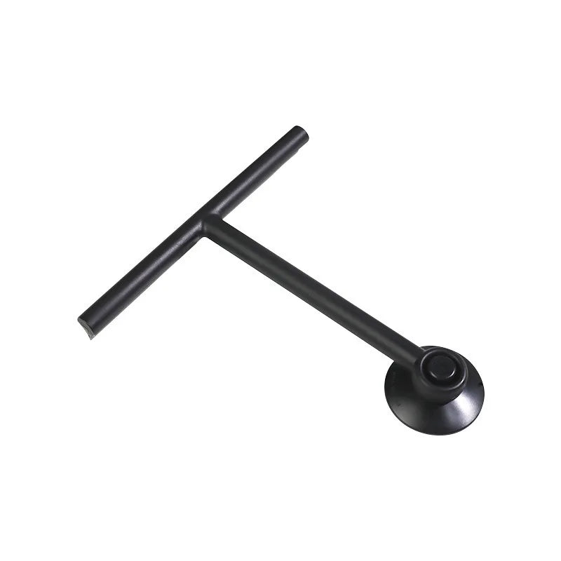 Household Glass Wiper with Silicone Blade – Bathroom, Car, and Window Squeegee Cleaner