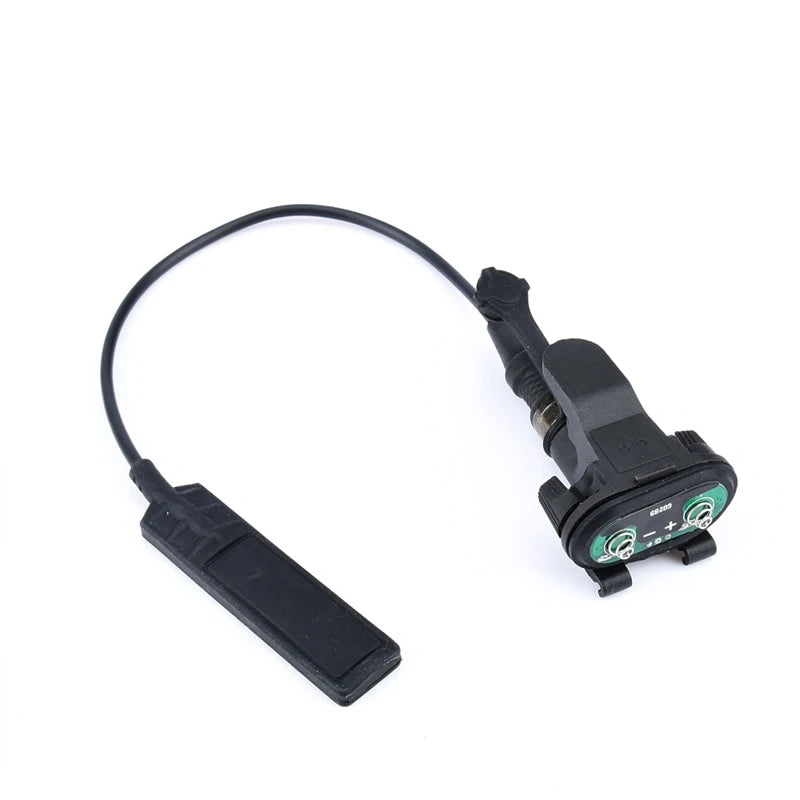 WADSN Tactical LED Weapon Light – Aluminum Rail-Mounted Flashlight for 20mm Picatinny (Surefire X300/X300U Compatible)