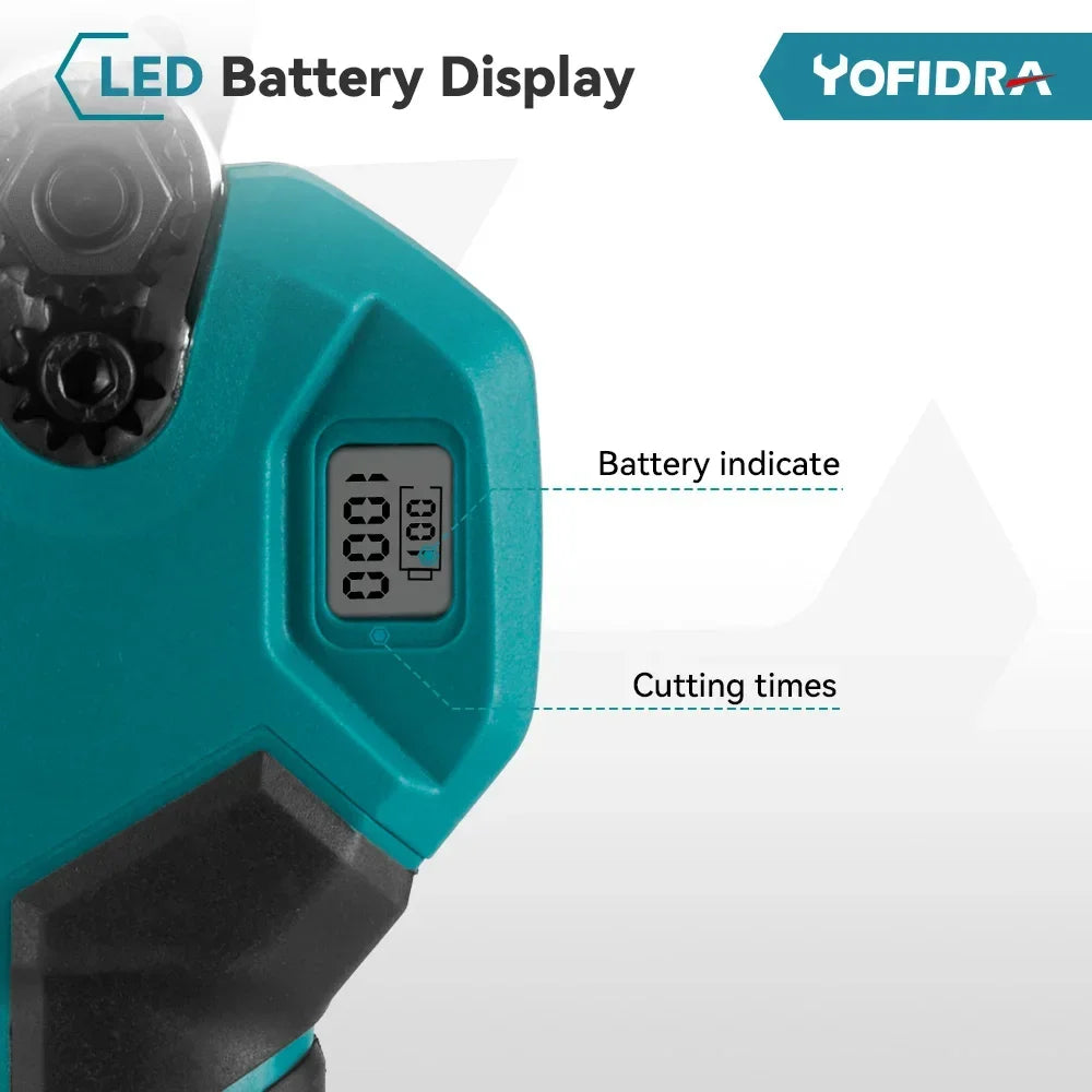Yofidra 30mm Brushless Electric Pruner Shear