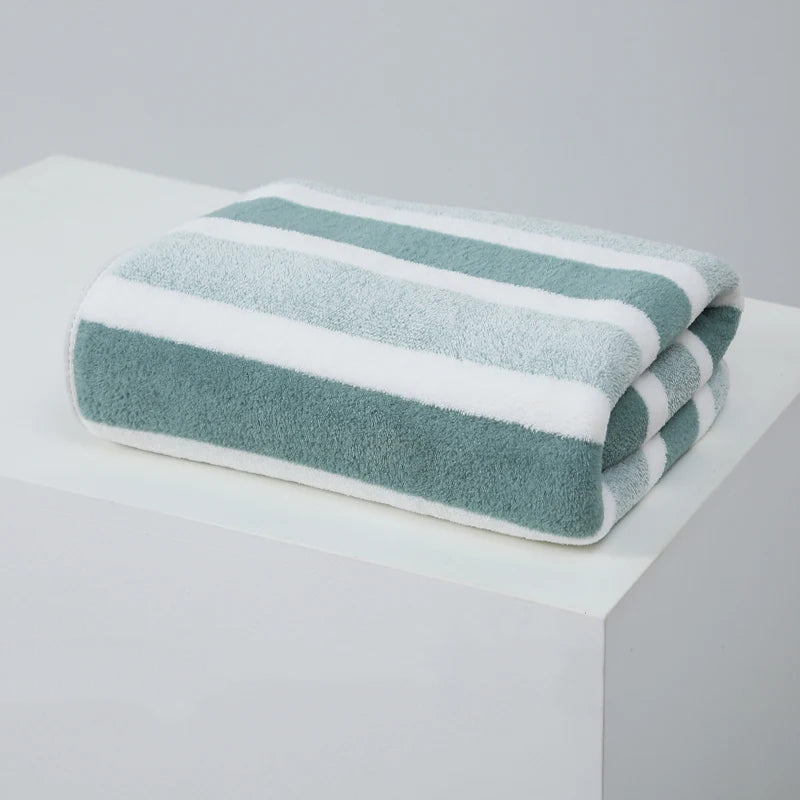 Thick and Soft Absorbent Bath Towel for Home and Facial Care