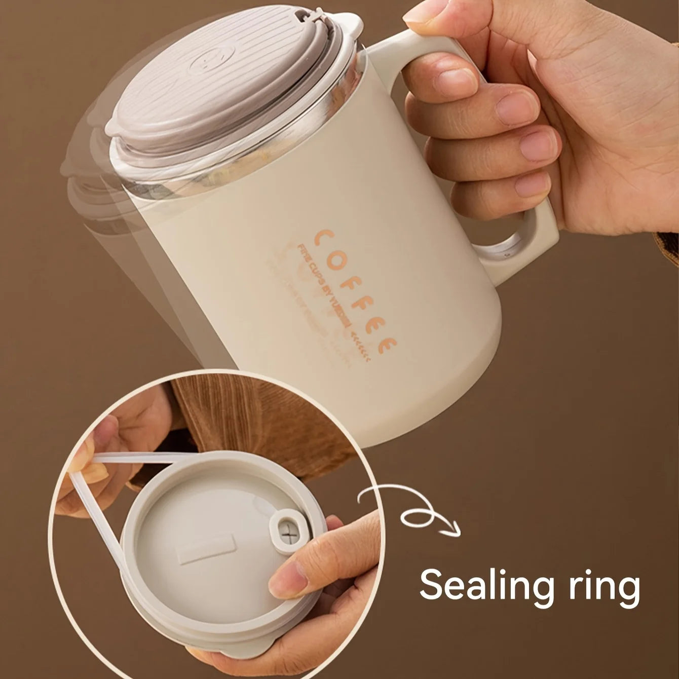 Double-Layer Coffee Cup