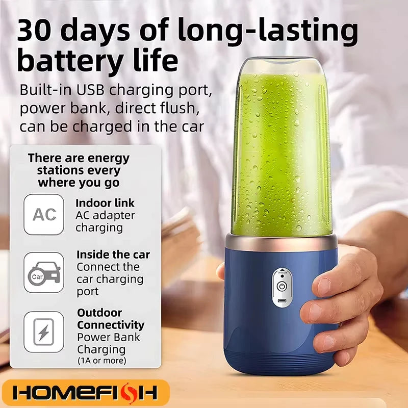 Juice Extractor Juice Cup Portable Rechargeable Small Juice Cup