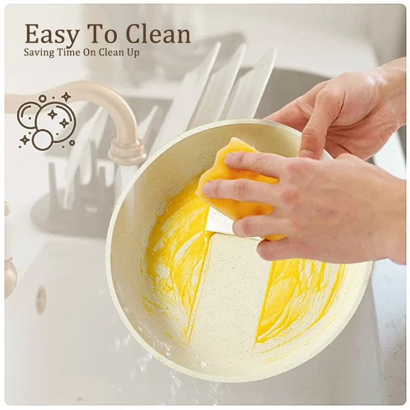 "DONNOR Nonstick Kitchen Pots and Pans Set – Removable Handle Cookware, Oven Safe"