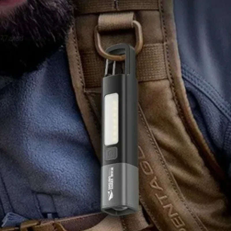 Xiaomi SMILING SHARK Outdoor Flashlight – Portable, Powerful, and Focus Adjustable