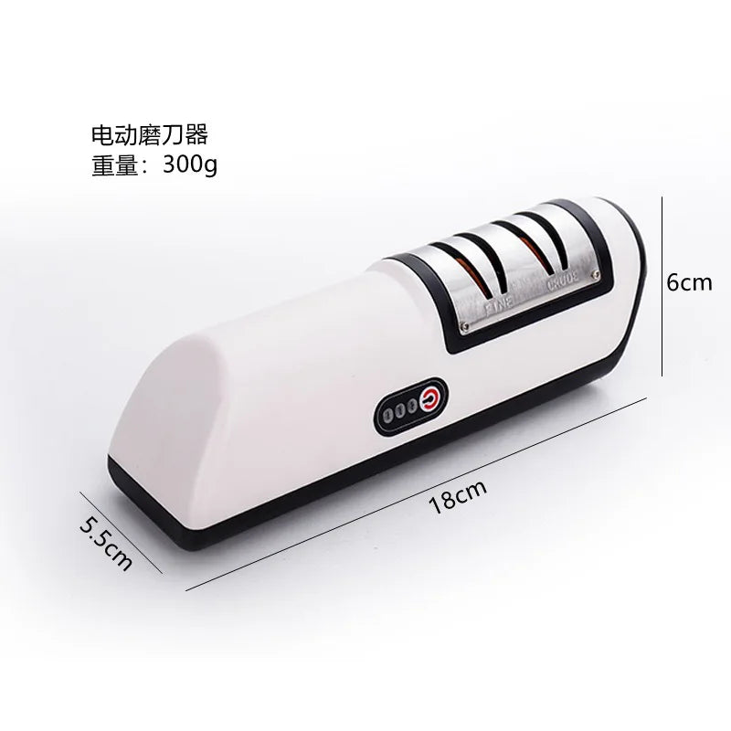 Electric Knife Sharpener – Multifunctional Automatic 4-Gear Professional Kitchen Knife Sharpener