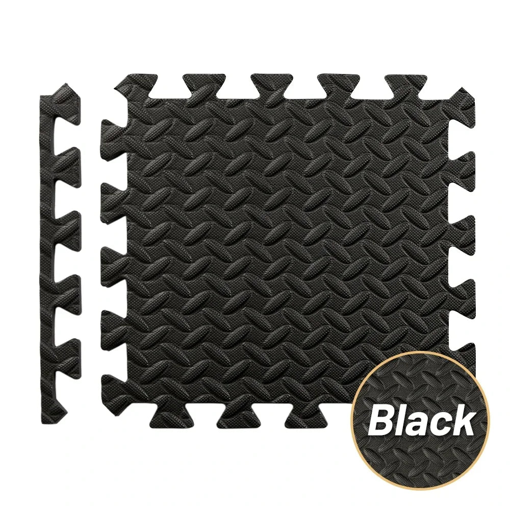 Eva Foam Interlocking Anti-Slip Mats for Home Workout, Gym, and Play Area – 4-20 Pcs