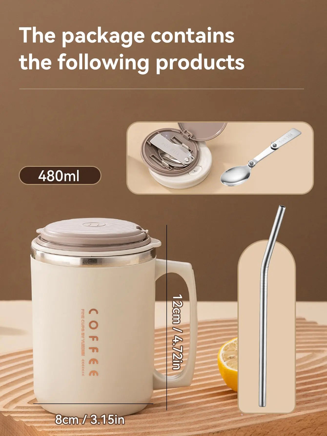 Double-Layer Coffee Cup