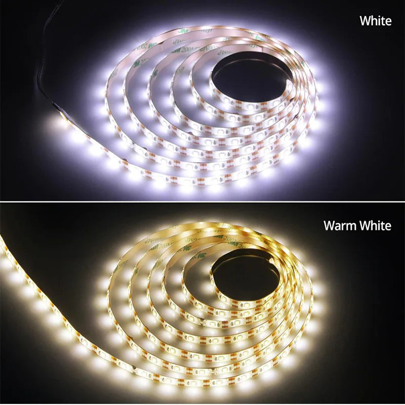 GGbingo 3M USB LED Strip Light with Hand Wave Sensor for Home Decoration