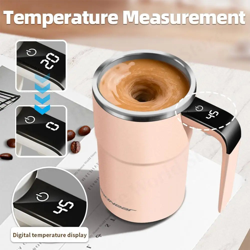 Rechargeable Automatic Self-Stirring Mug