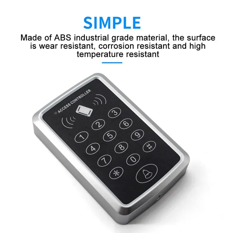 "RFID Door Access Control System with Keypad and 1000-User Support"