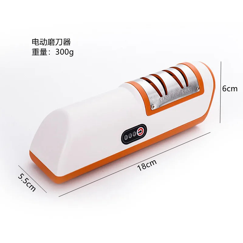 Electric Knife Sharpener – Multifunctional Automatic 4-Gear Professional Kitchen Knife Sharpener