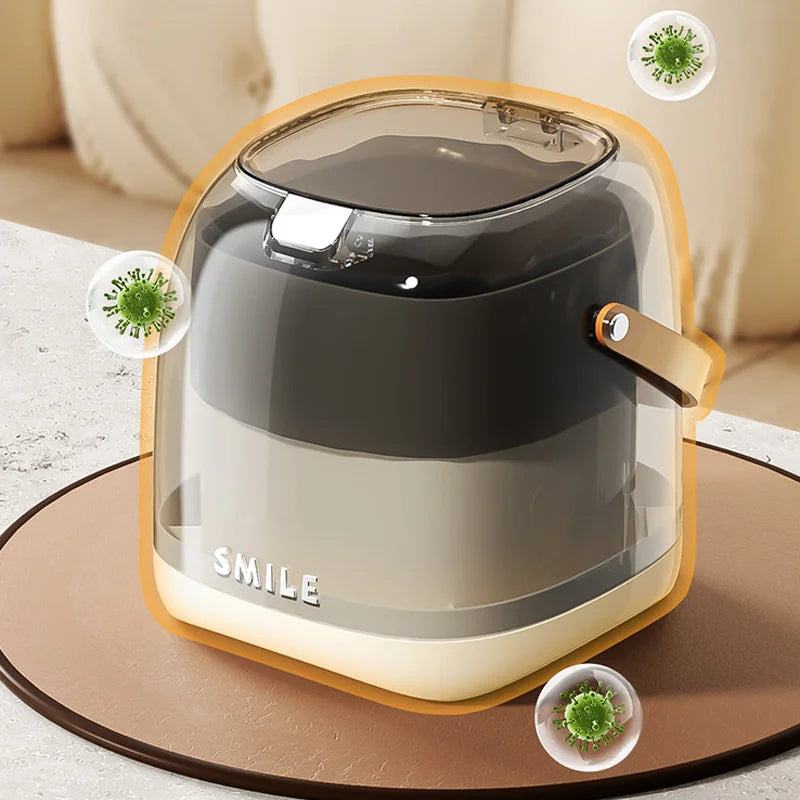 Beishan Luxe 2L Compact Desktop Trash Bin