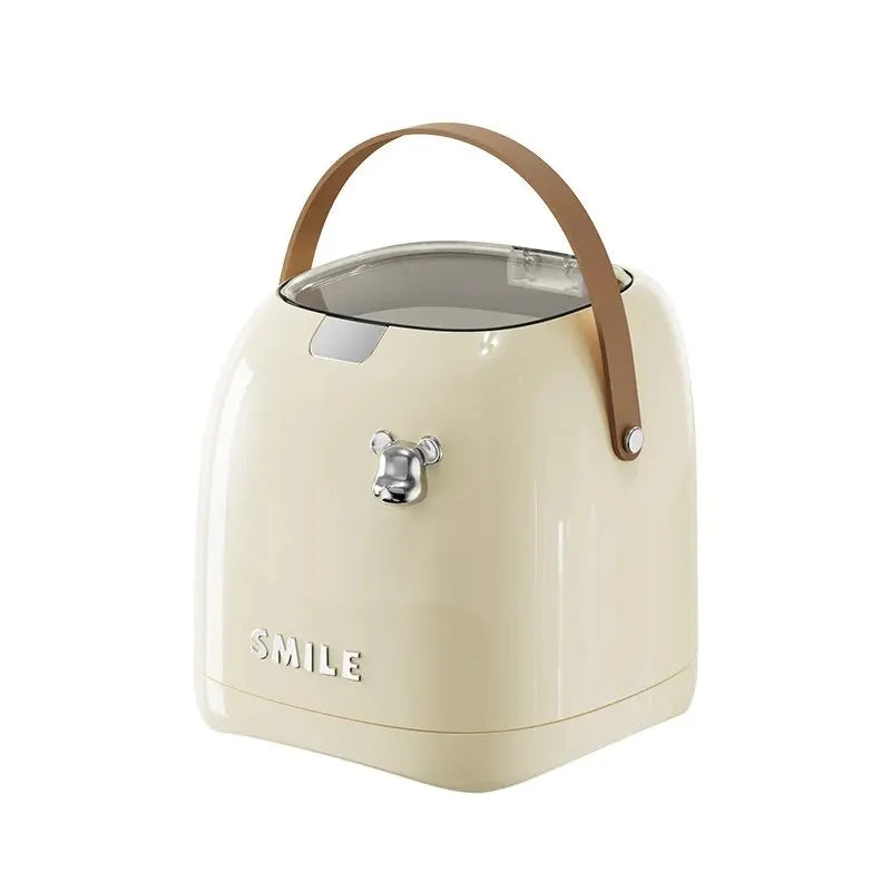 Beishan Luxe 2L Compact Desktop Trash Bin