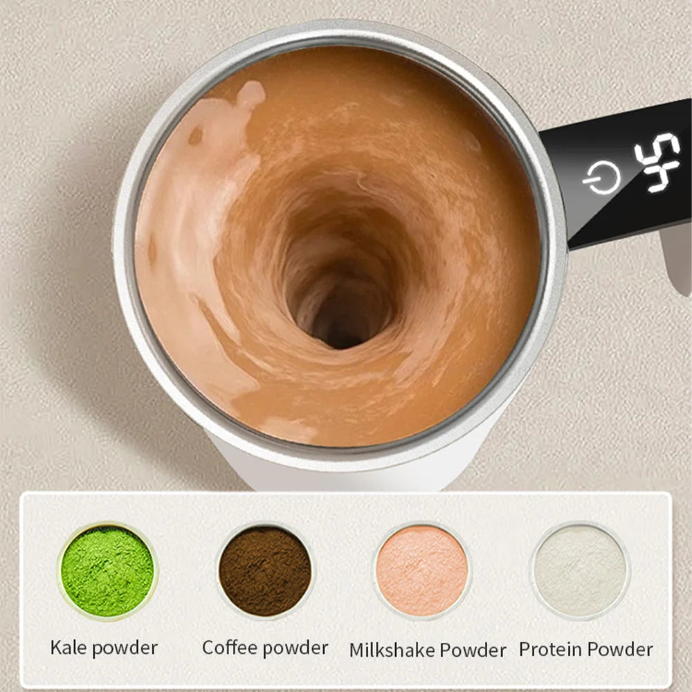 Rechargeable Automatic Self-Stirring Mug