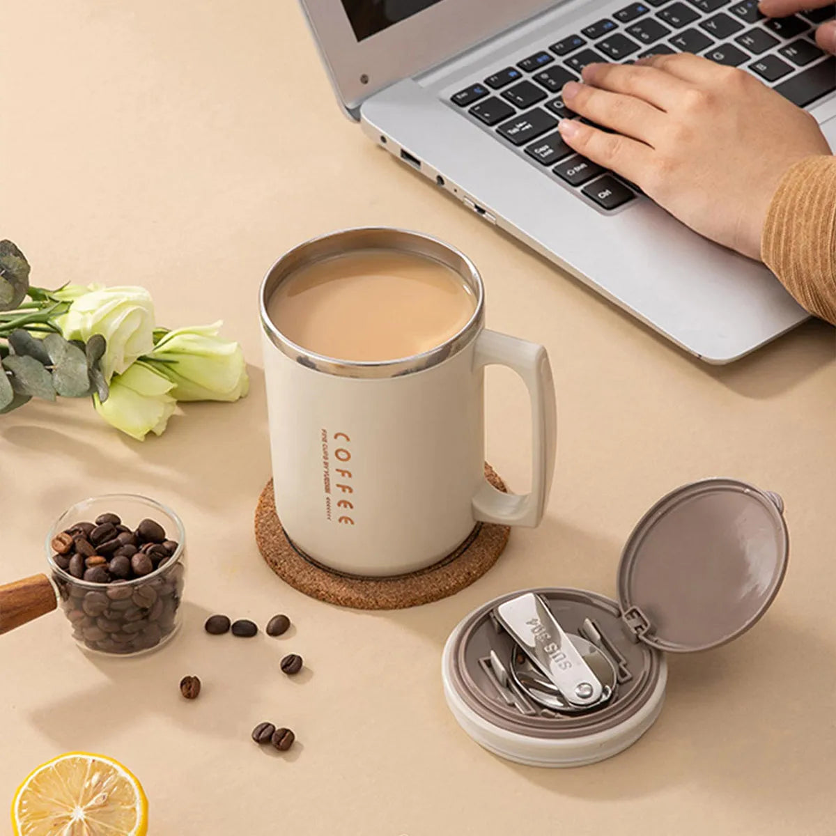 Double-Layer Coffee Cup