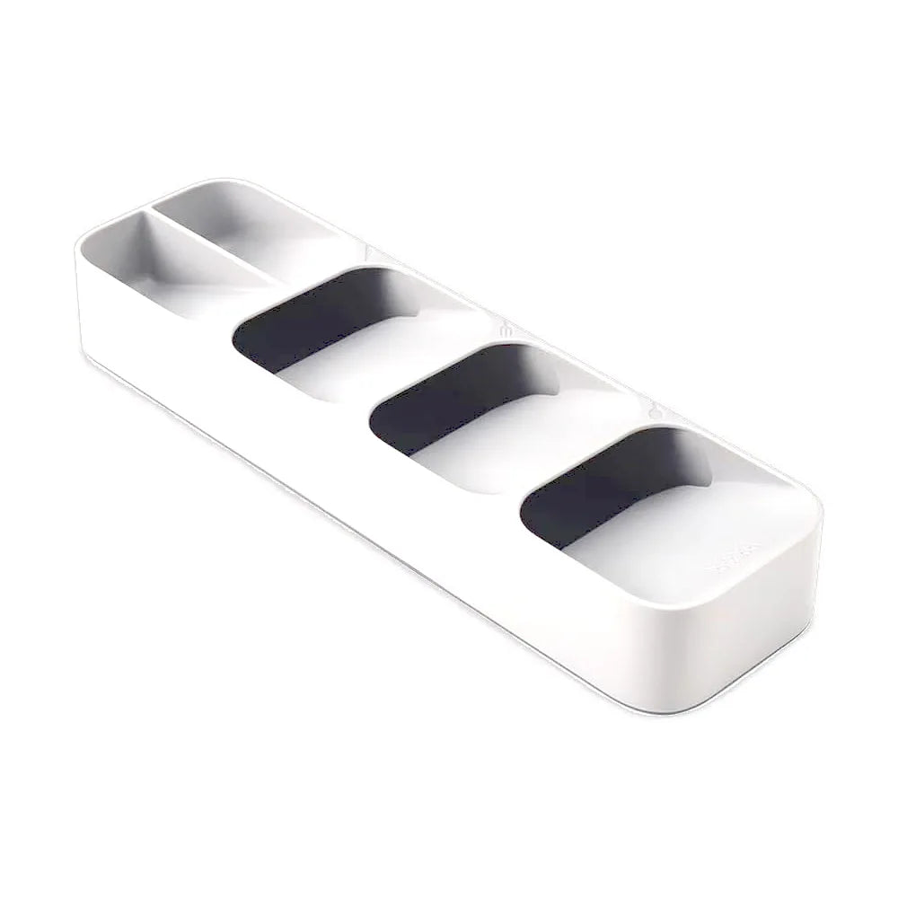 Multi-purpose Compartmentalized Cutlery Organizer Tray for Kitchen Drawers