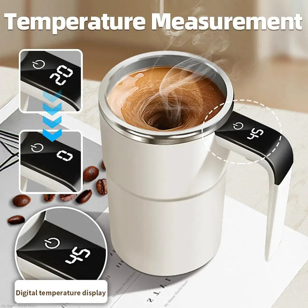 Rechargeable Automatic Self-Stirring Mug