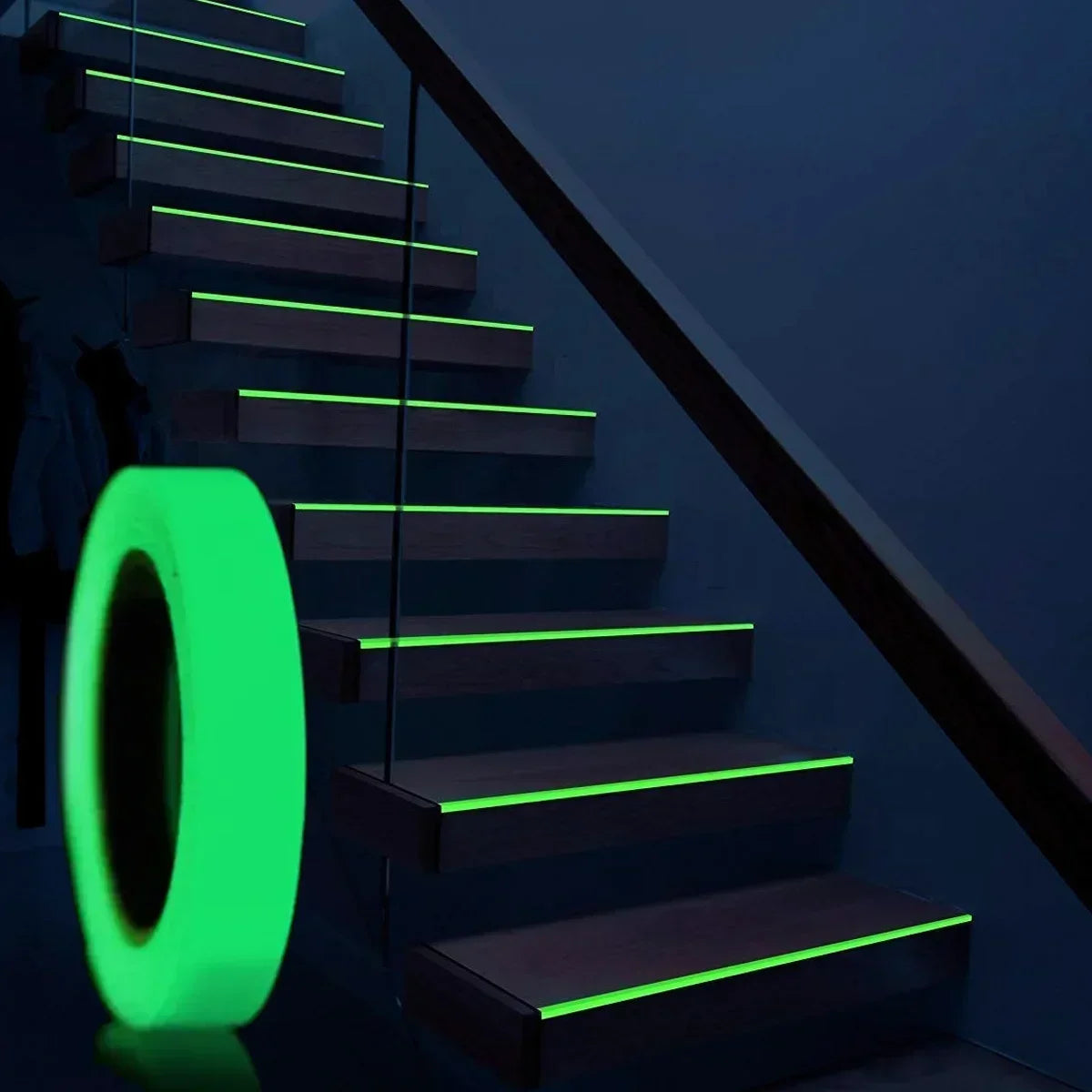 Luminous Glow-in-the-Dark Tape – Self-Adhesive Safety Sticker