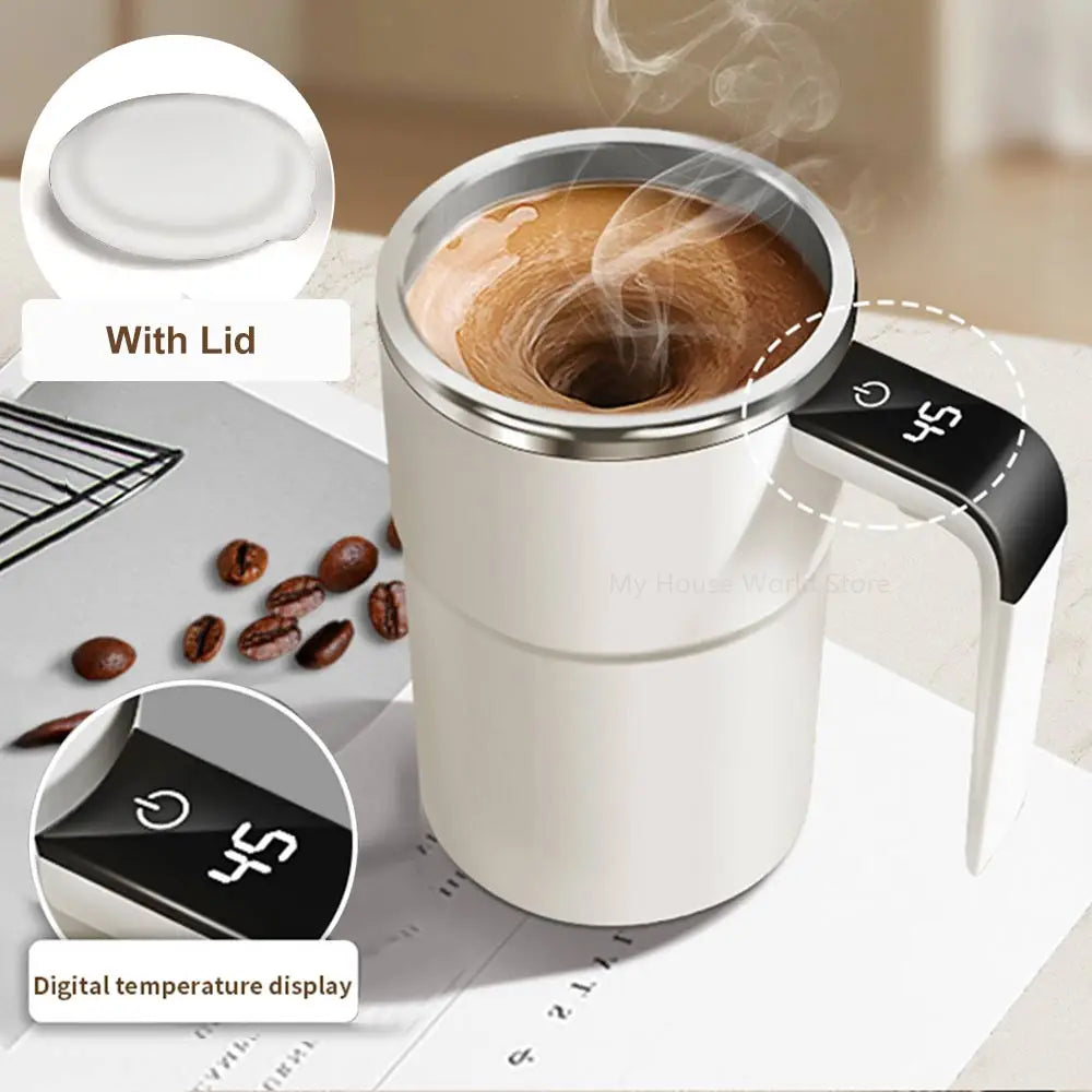 Rechargeable Automatic Self-Stirring Mug
