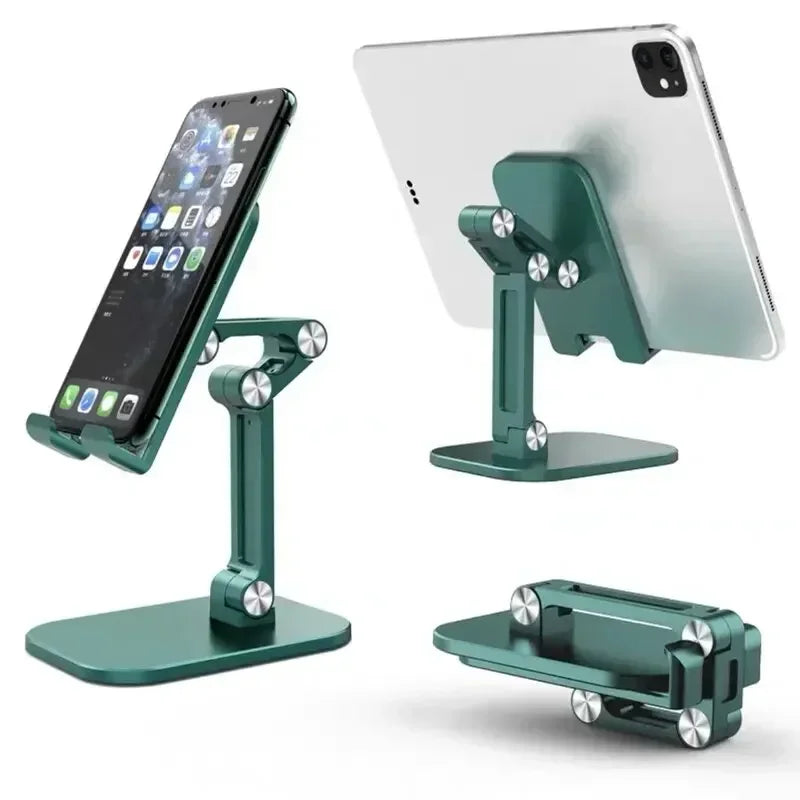 Adjustable Foldable Desk Phone and Tablet Stand – Universal Holder for iPhone, iPad, Xiaomi, and More