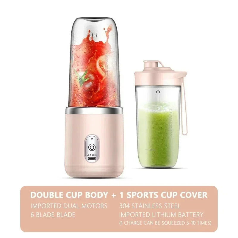 Juice Extractor Juice Cup Portable Rechargeable Small Juice Cup