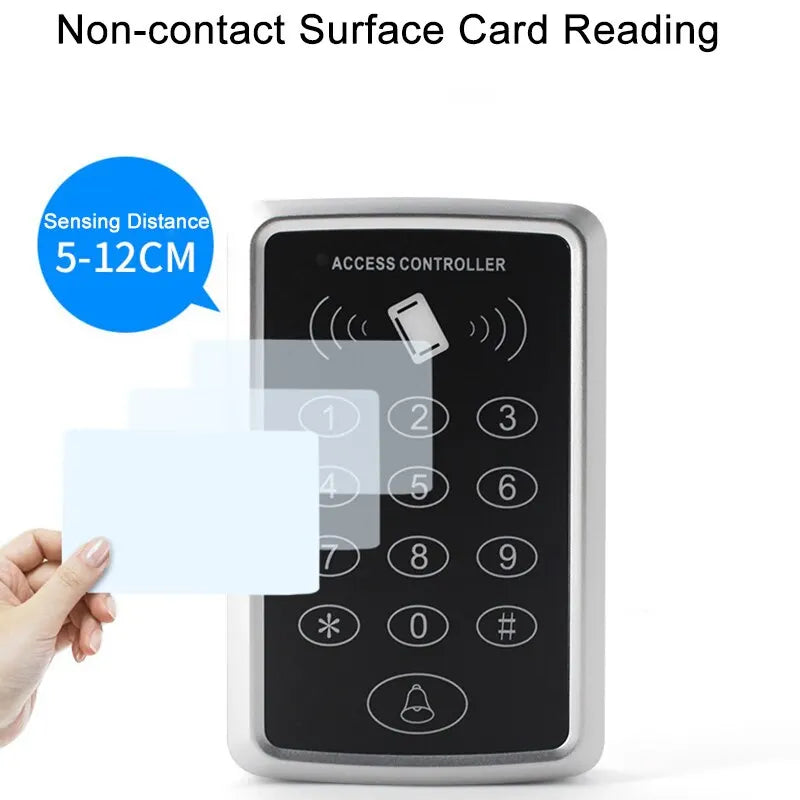 "RFID Door Access Control System with Keypad and 1000-User Support"