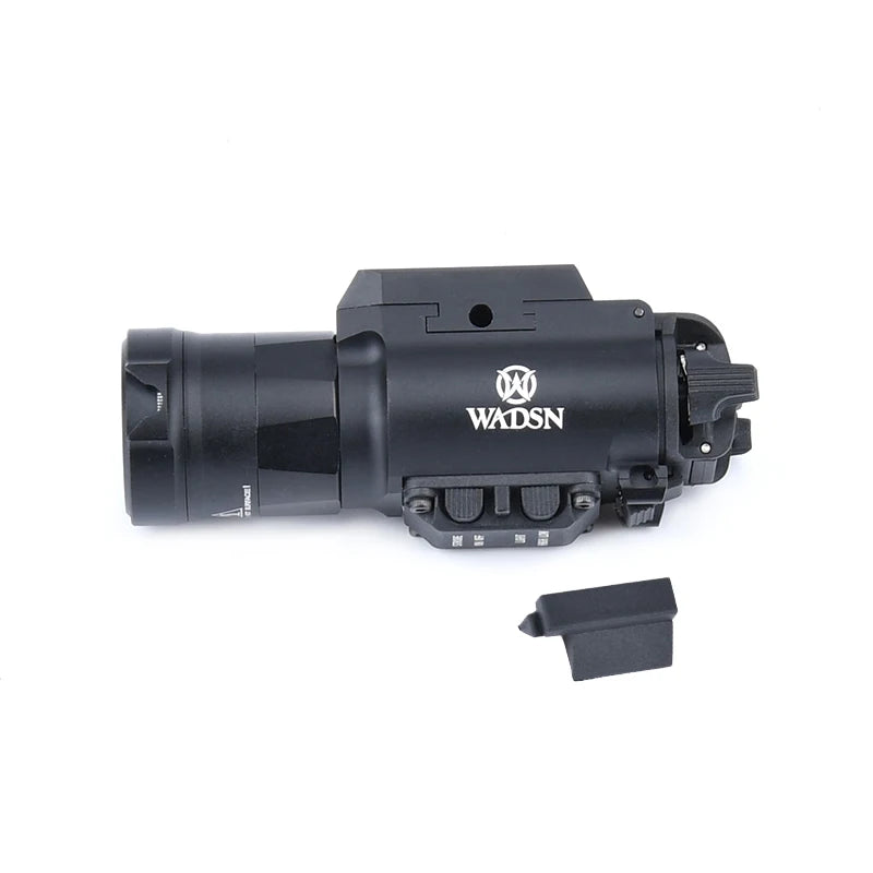 WADSN Tactical LED Weapon Light – Aluminum Rail-Mounted Flashlight for 20mm Picatinny (Surefire X300/X300U Compatible)