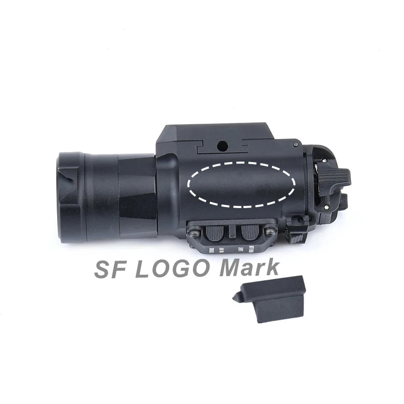 WADSN Tactical LED Weapon Light – Aluminum Rail-Mounted Flashlight for 20mm Picatinny (Surefire X300/X300U Compatible)