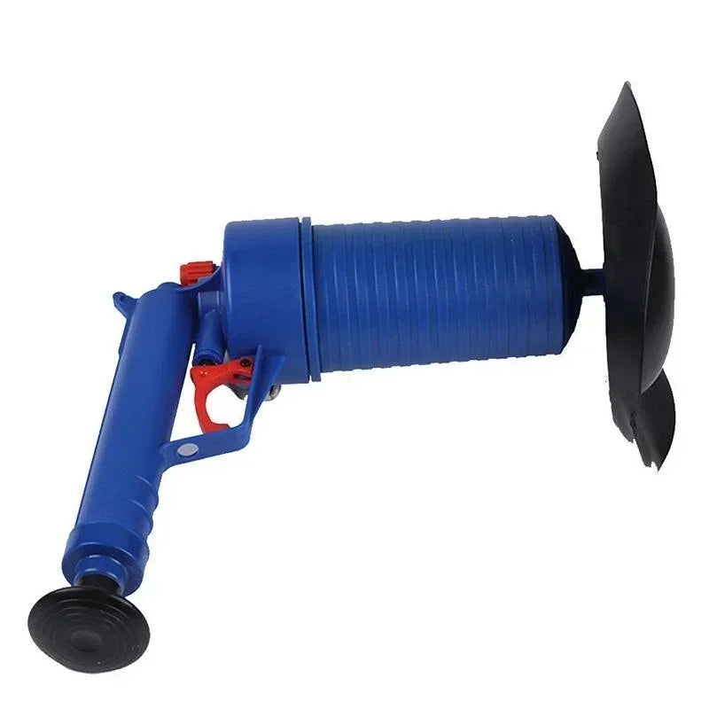 Pump Action Power Pressure Cleaner – Toilet, Sink, and Drain Plunger Dredge Tool