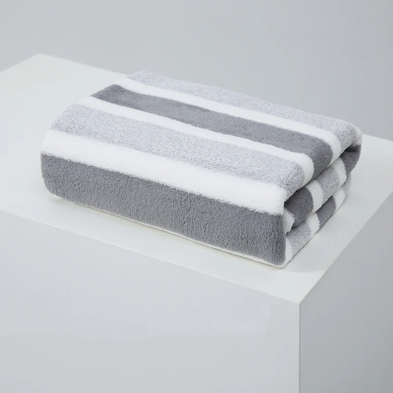 Thick and Soft Absorbent Bath Towel for Home and Facial Care