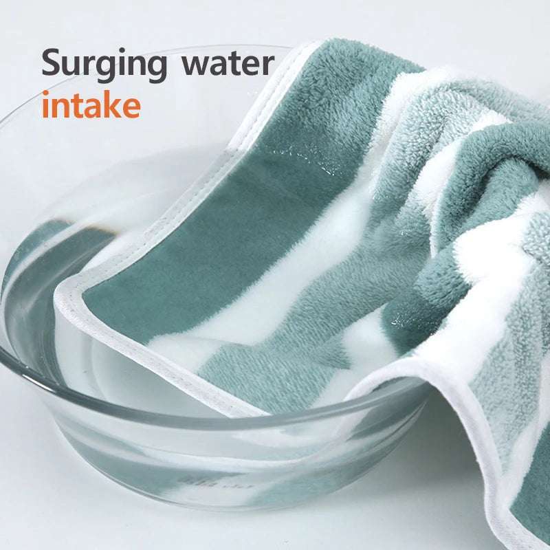 Thick and Soft Absorbent Bath Towel for Home and Facial Care