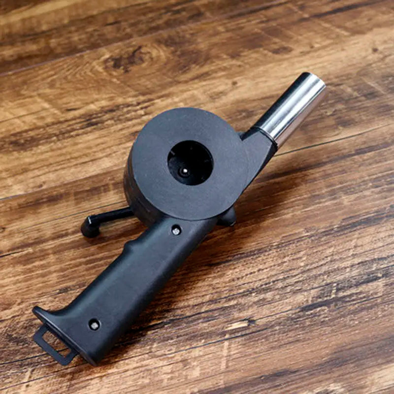 Portable Hand Crank BBQ Blower