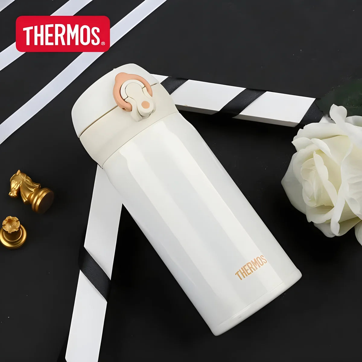 THERMOS insulated cup, vacuum flasks 350ml-500ml termos stainless steel car water bottle