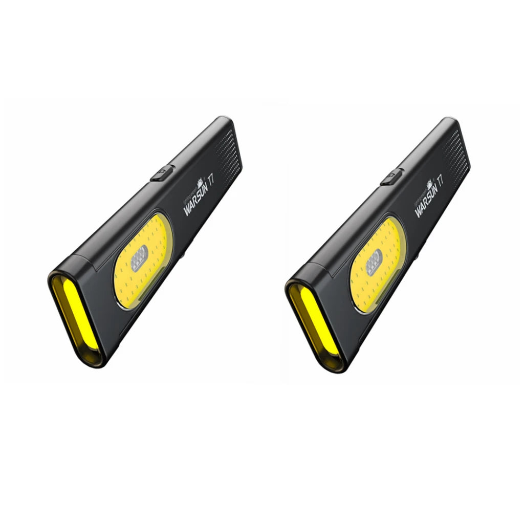 Warsun USB-C Rechargeable LED Keychain Flashlight – 600Lm Mini Torch with Magnet