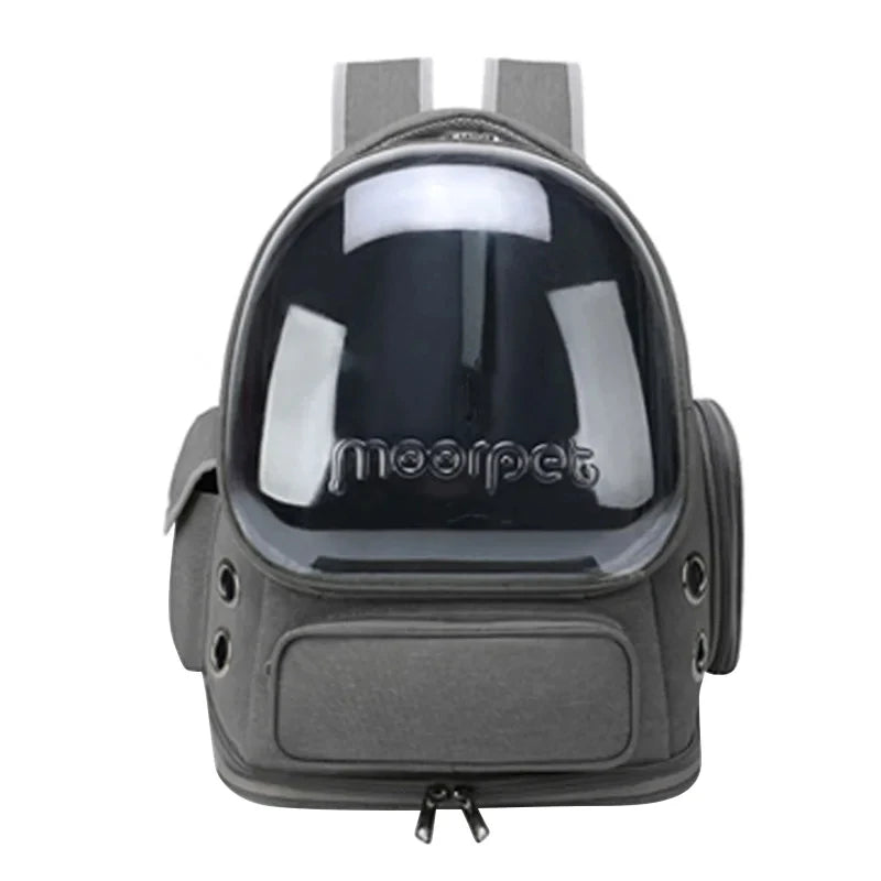 Transparent Pet Cat Carrier Backpack – Breathable Outdoor Travel Bag for Cats & Small Dogs