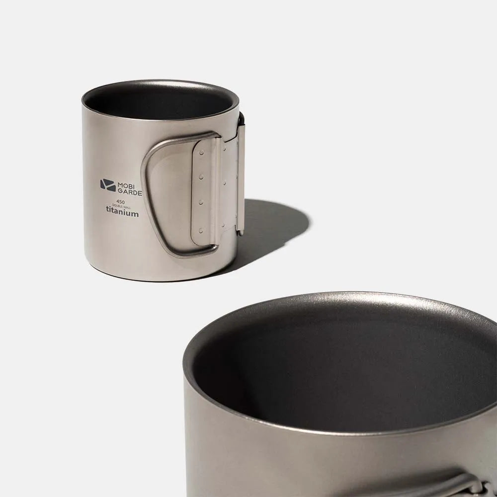 MOBI GARDEN 300ml Titanium Camping Cup
