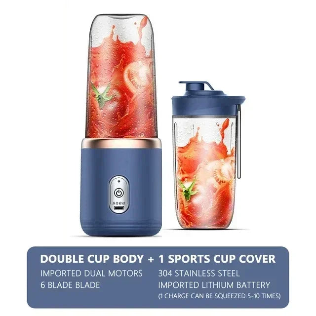 Juice Extractor Juice Cup Portable Rechargeable Small Juice Cup