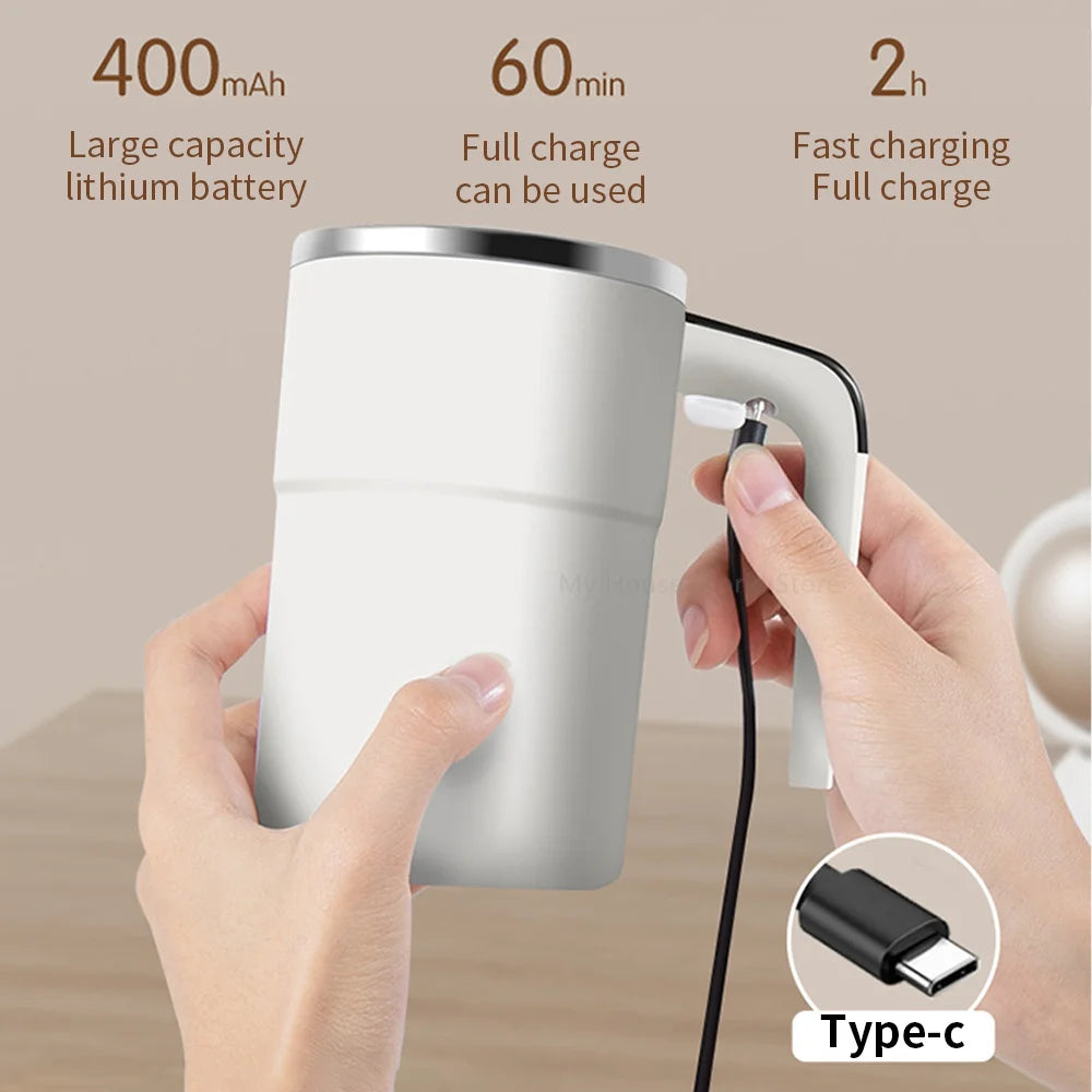 Rechargeable Automatic Self-Stirring Mug