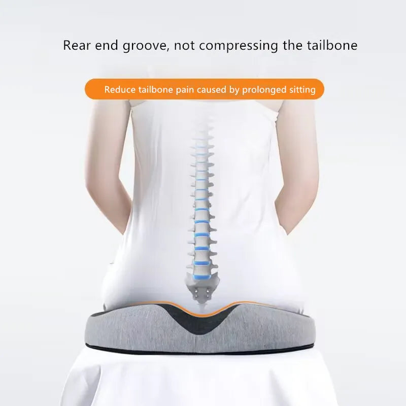 Orthopedic Seat Cushion for Office, Travel, and Home