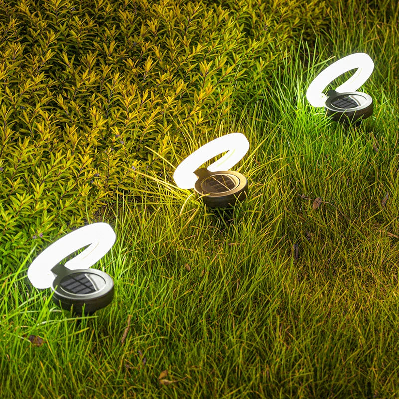 Warm White Solar LED Waterproof Outdoor Lights for Garden & Pathway Walls