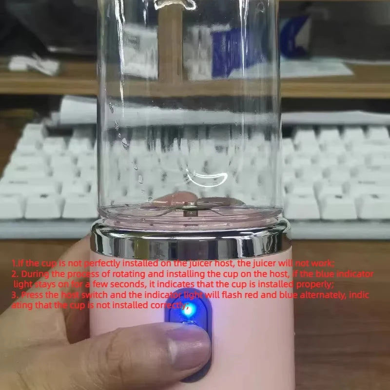 Juice Extractor Juice Cup Portable Rechargeable Small Juice Cup