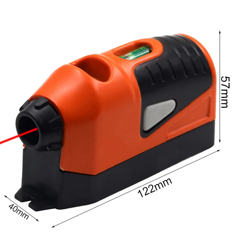 Mini Laser Level Tool – Precision Vertical & Horizontal Spirit Level